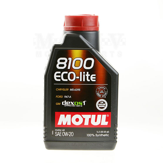 MOTUL Motor Oil: 8100 Eco-lite 0W-20